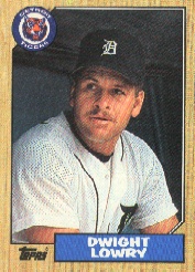 1987 Topps Baseball Cards      483     Dwight Lowry